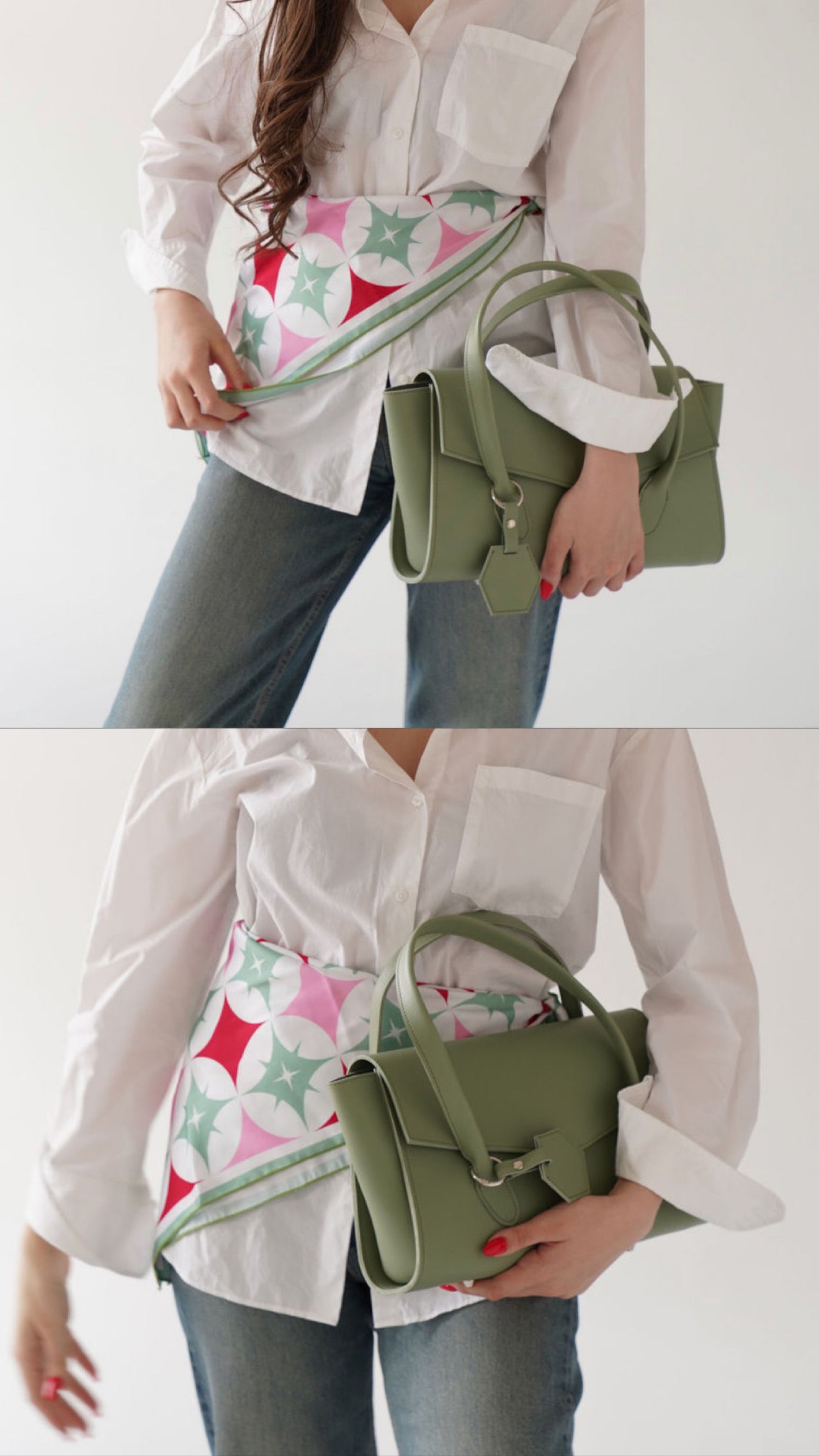 Pistachio scarf