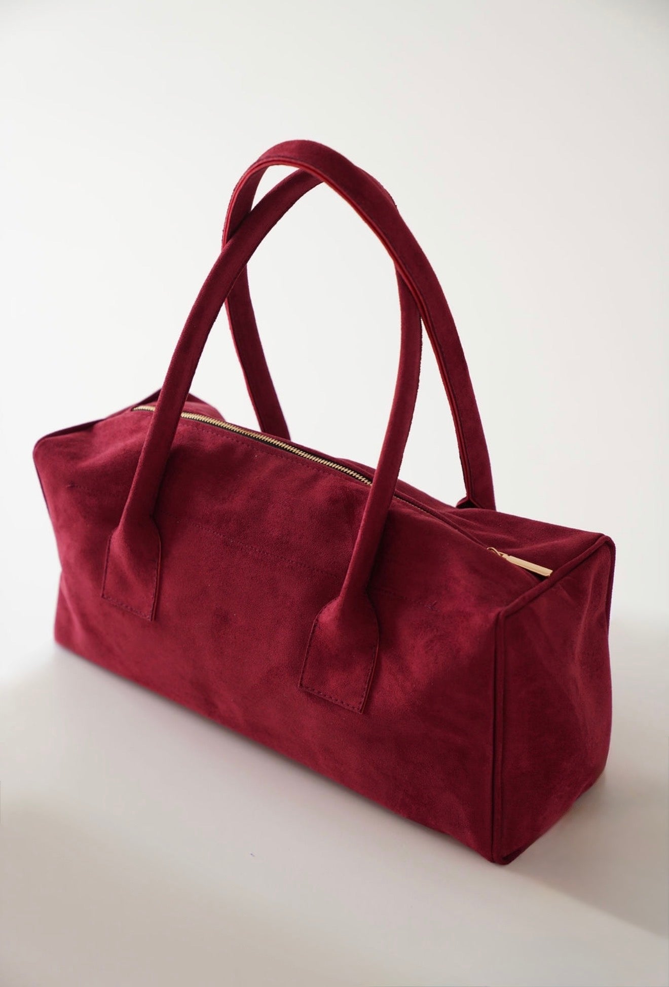 Suede bag