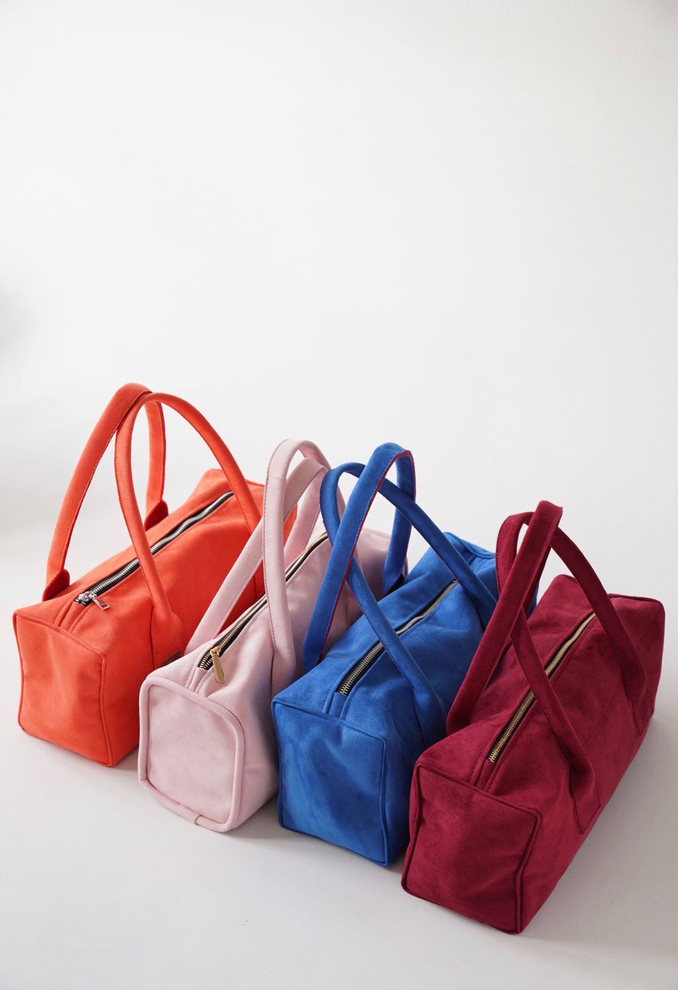 Suede bag