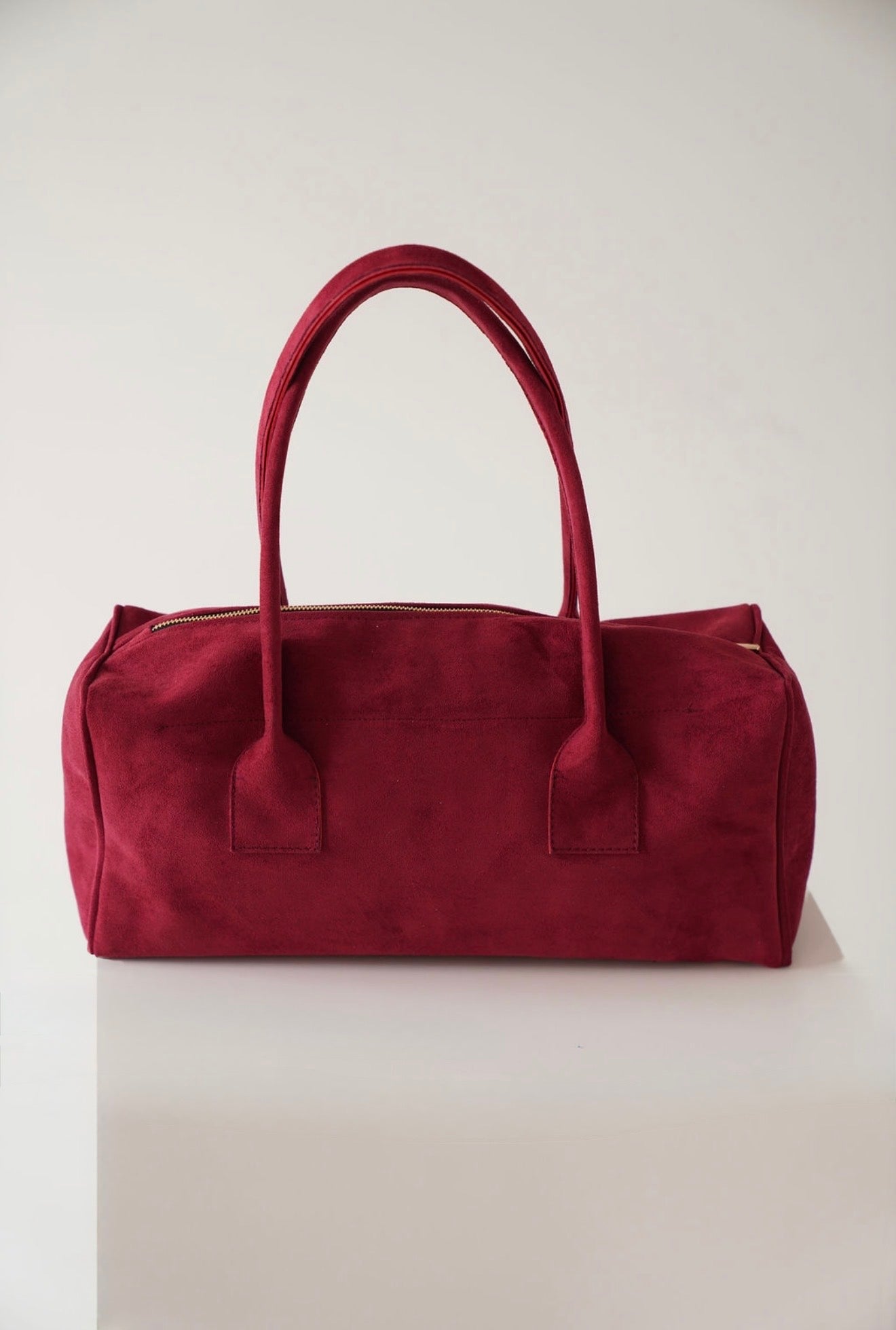 Suede bag