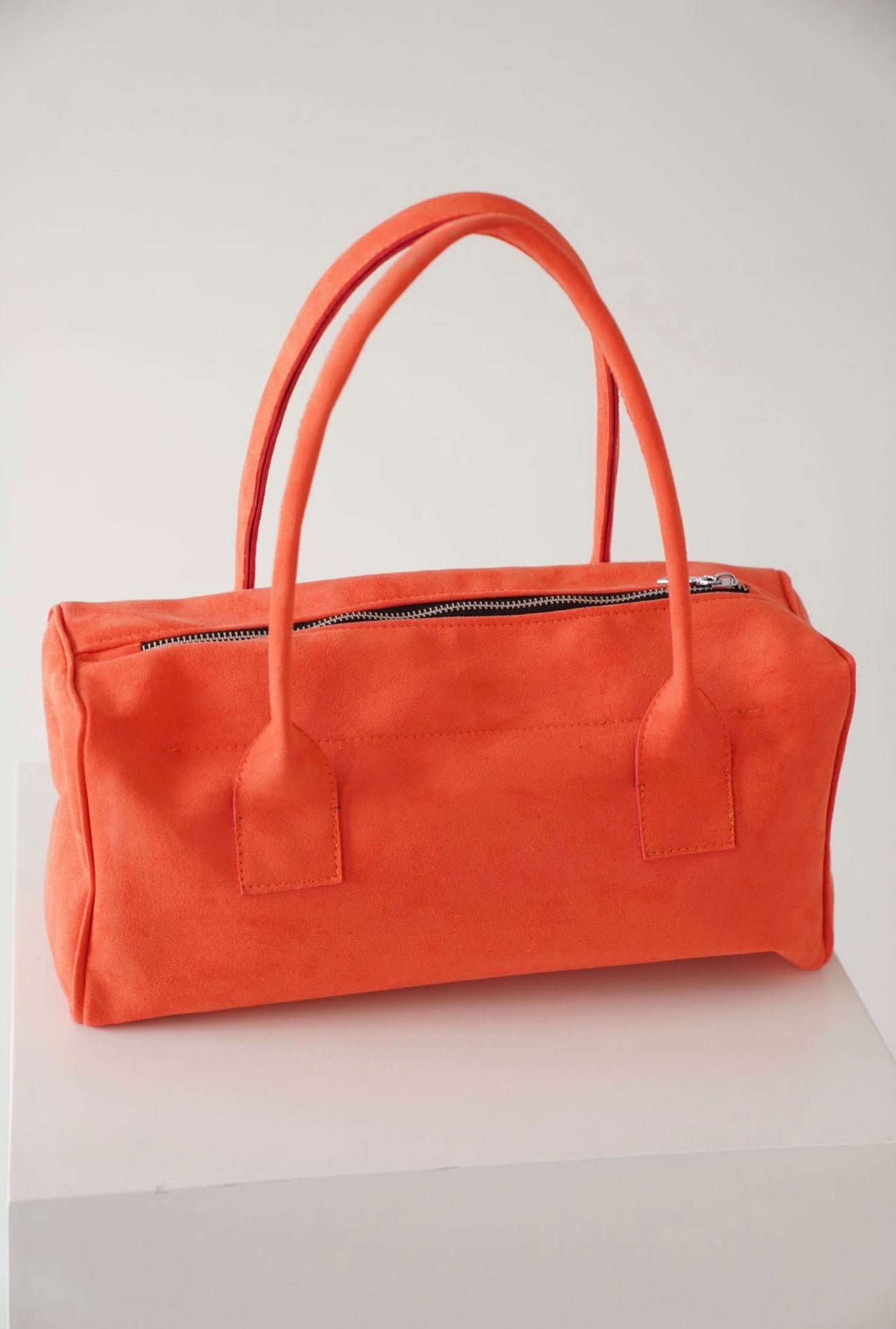 Suede bag