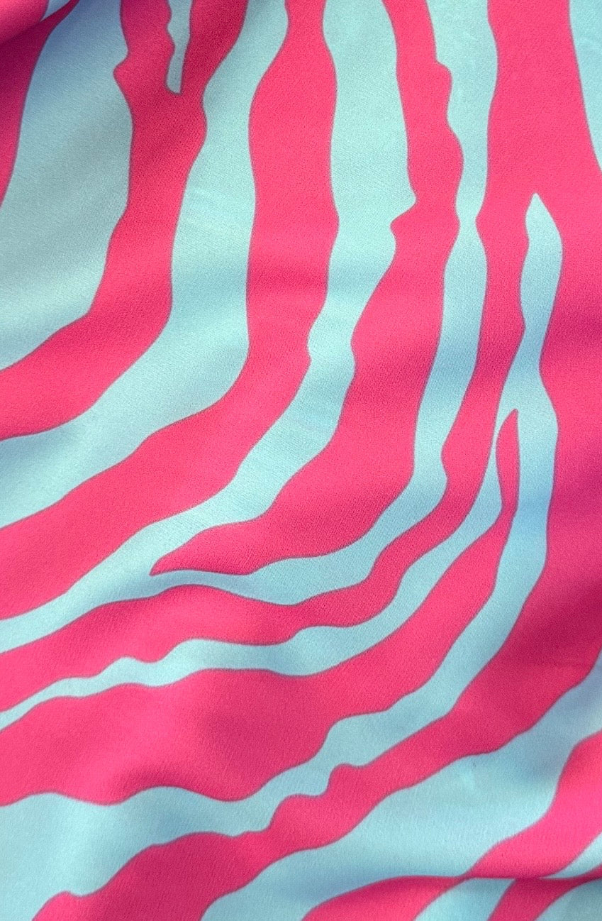 ხალათი-Pinky zebra