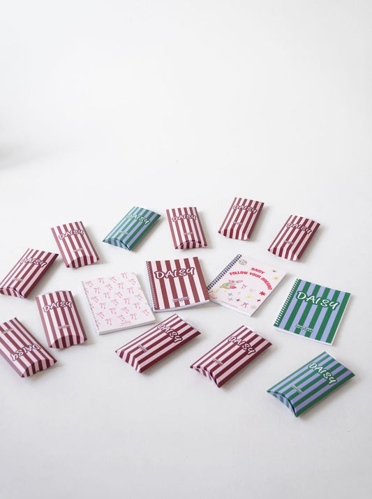 Stripe notebook